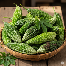 Load image into Gallery viewer, Premium Bitter Gourd Seeds 50gm Pack– High Germination Organic Vegetable Seeds