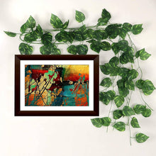 Load image into Gallery viewer, Puspita Nursery Artificial Garland Money Plant Leaf Creeper For Home Decoration, Wall Hanging, Special Occasion Decoration, Party Decoration, Office Decoration (Pack of 12 String) (6 Feet Each).