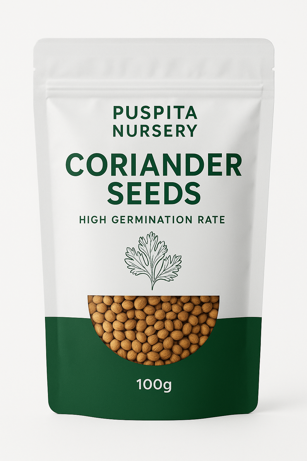 Coriander Seeds 100gm Pack High Germination Rate Fresh Dhania Seeds for Planting